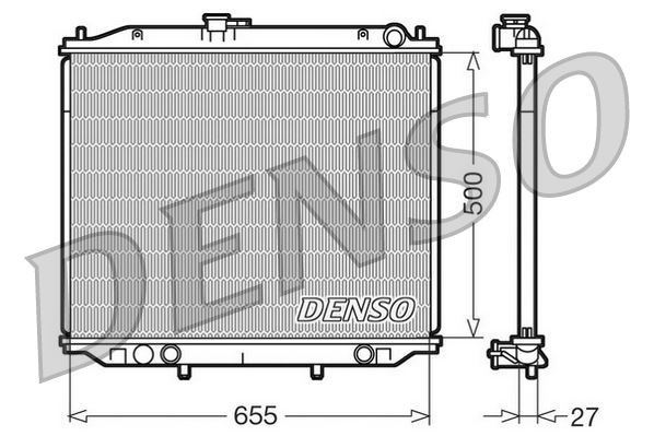 Nissan Terrano II Motor Su Radyatörü DENSO