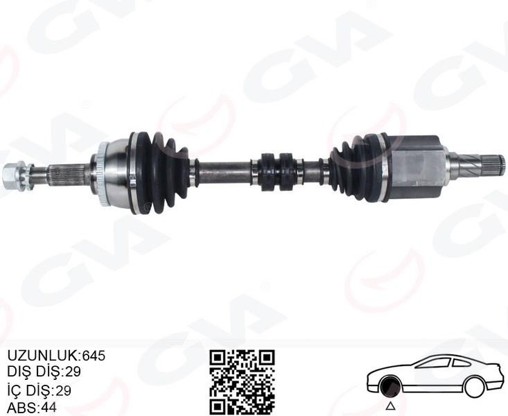 Nissan X-Trail T30 Sol Komple Aks Otomatik Vites GVA