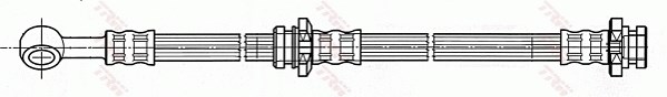 Nissan Primera Arka Aks Sol Fren Hortumu TRW
