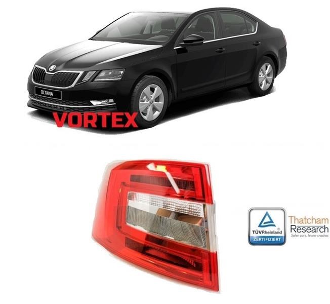 Skoda Octavia Stop Lambası Sağ LED'li Baz Model DOGAN-