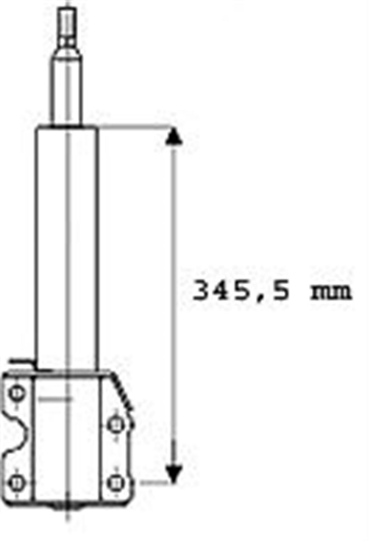 Ön Amortisör L/R Lt28-35 V4503 Ün 1.50Cm Uzunu