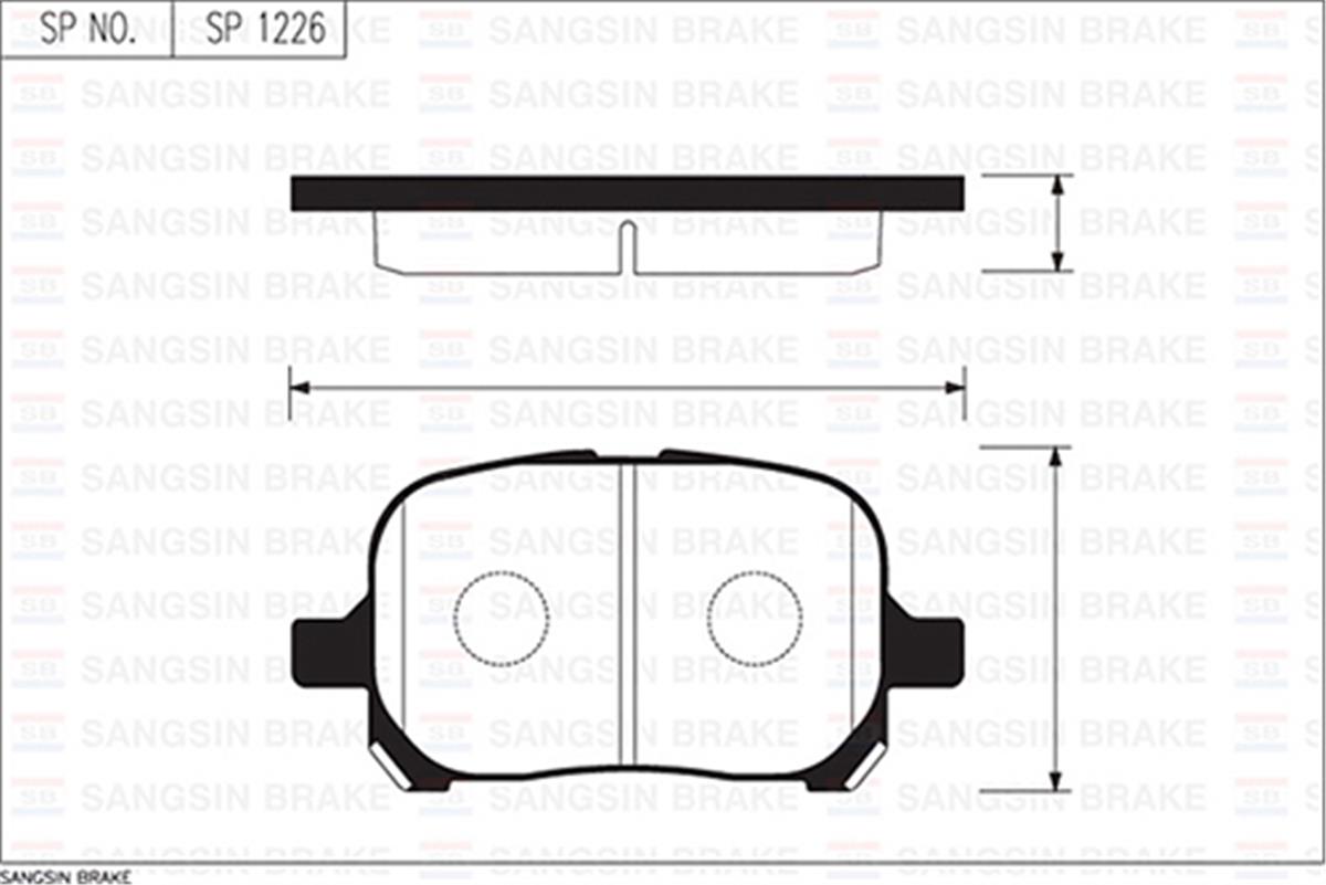 Ön Balata Camry V20 2.2-3.0 24V 96-01 Gdb3277-Gdb3152