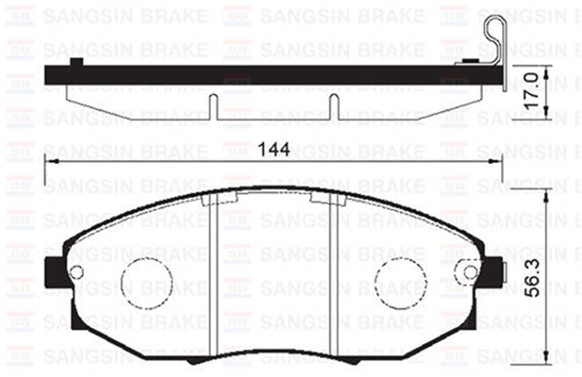 Ön Balata Chevrolet Epiç A Kl1 2.0-2.5-2.0D-2.5 Executıve 06 Tosca 2.0-2.5-2.0D