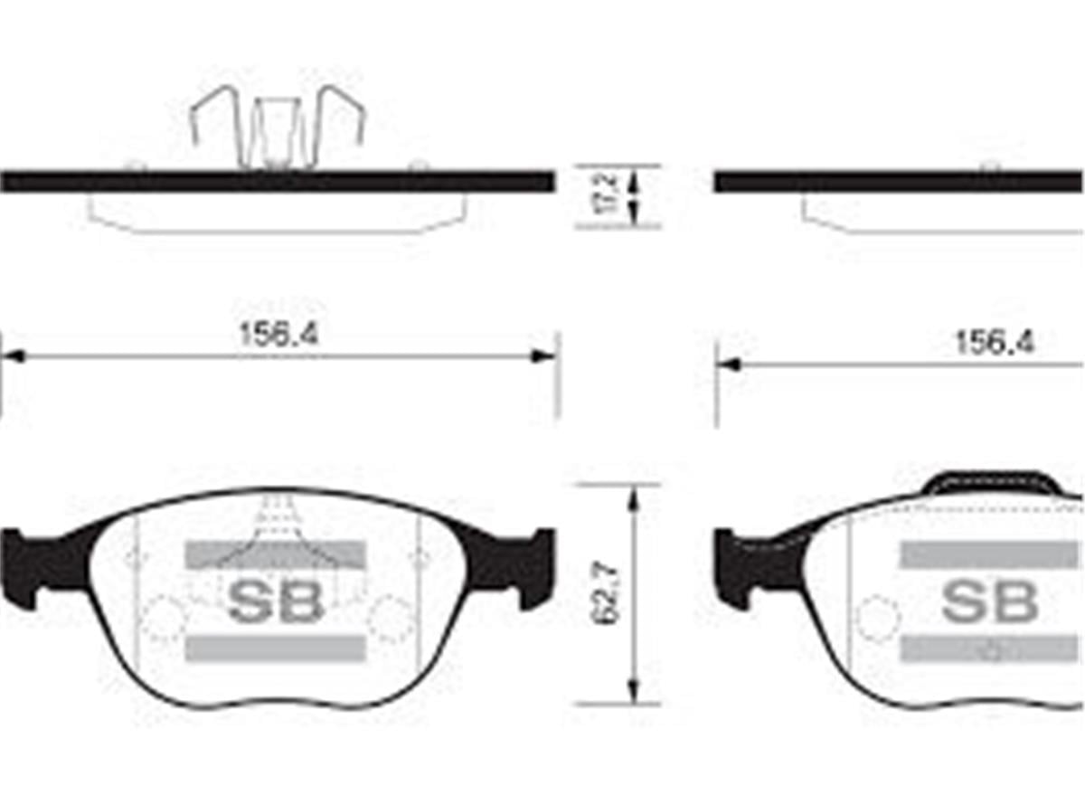 Ön Balata Connect 02 Focus 2.0 02-04 Mazda 3 Ve 5 Serisi X