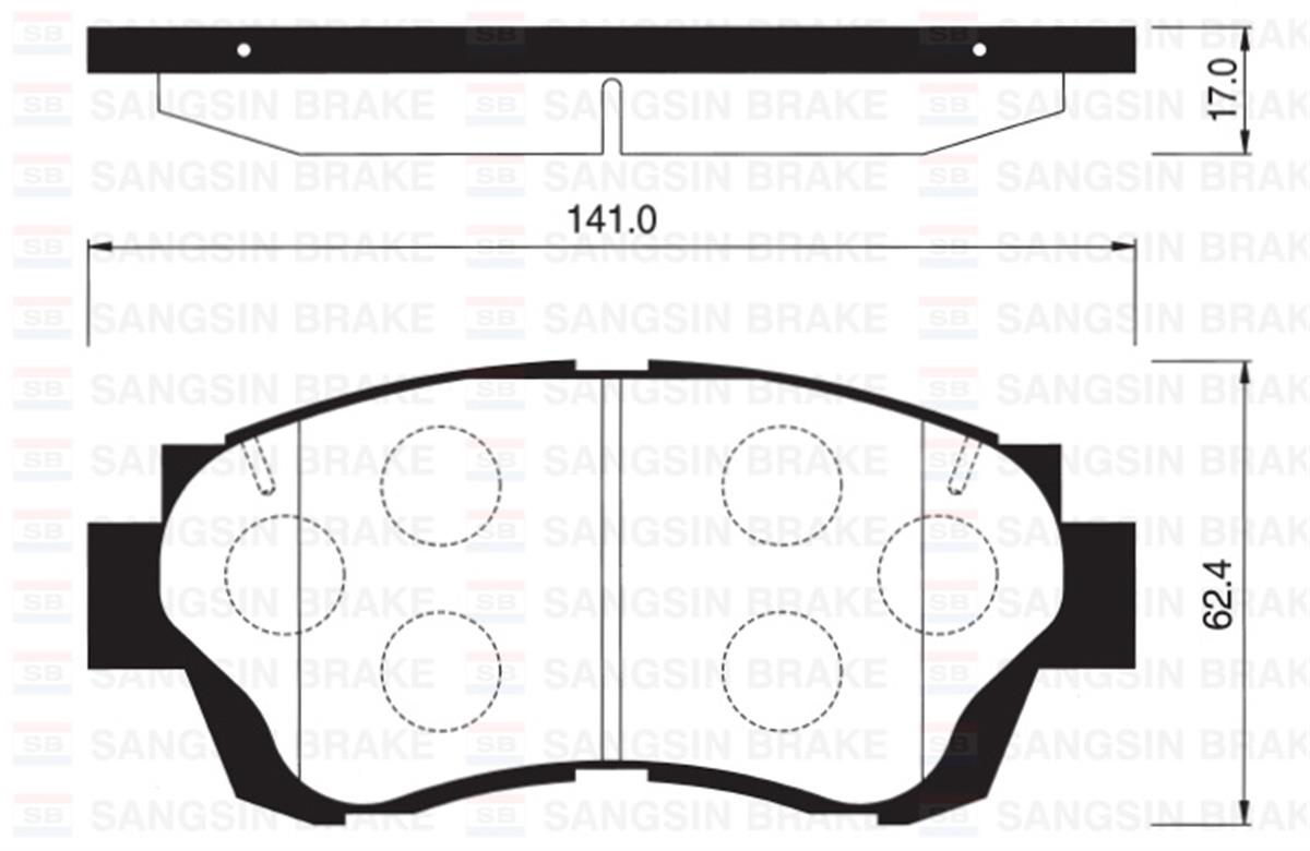Ön Balata Disk Lexus Sc 3.0İ Toyota Camry 91-96 Gdb1142-Gdb3155