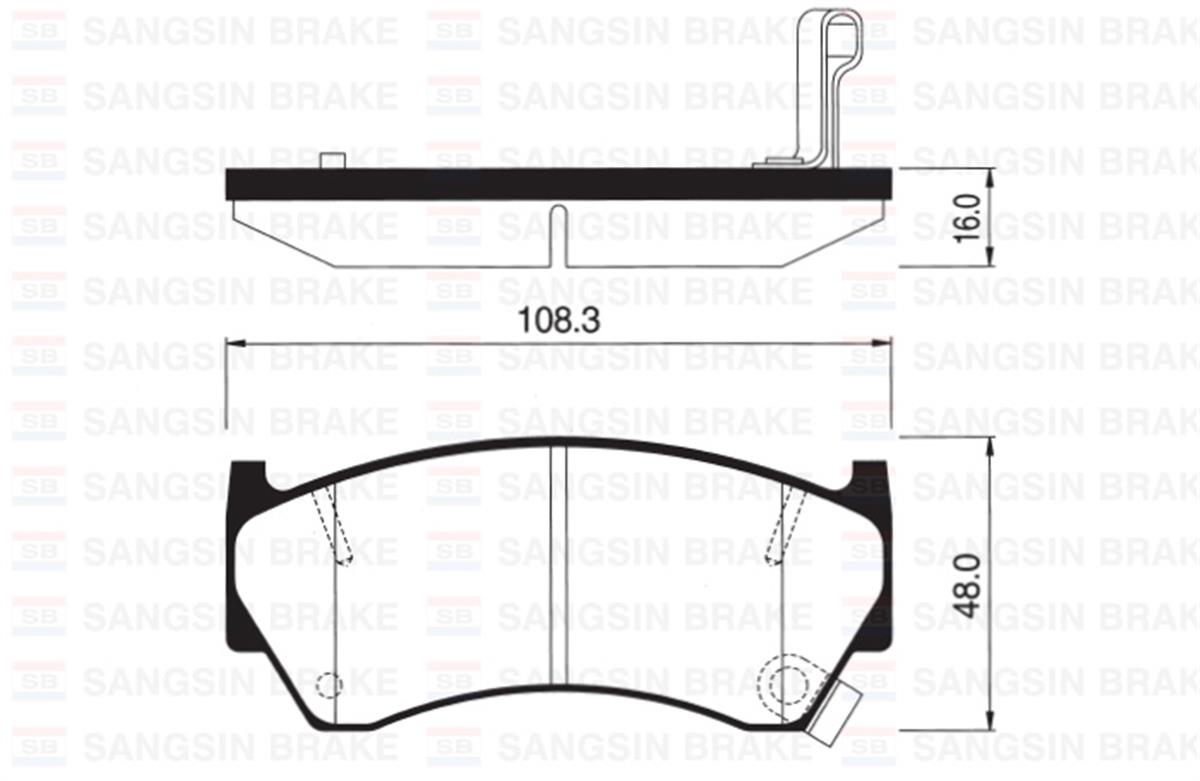 Ön Balata Disk Nıssan Almera 95-00 Suzukı Baleno 99-07 Gdb3180