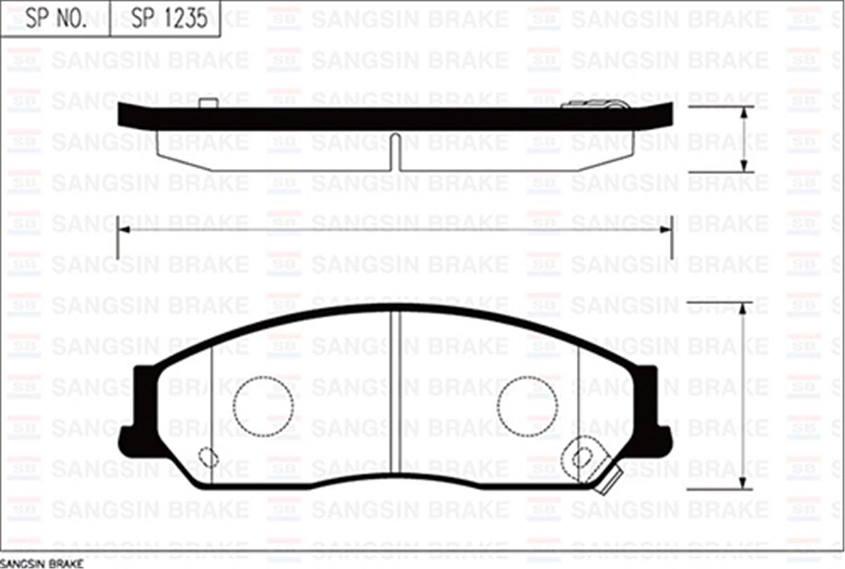 Ön Balata Disk Toyota Camry 2.4-3.0 02-06