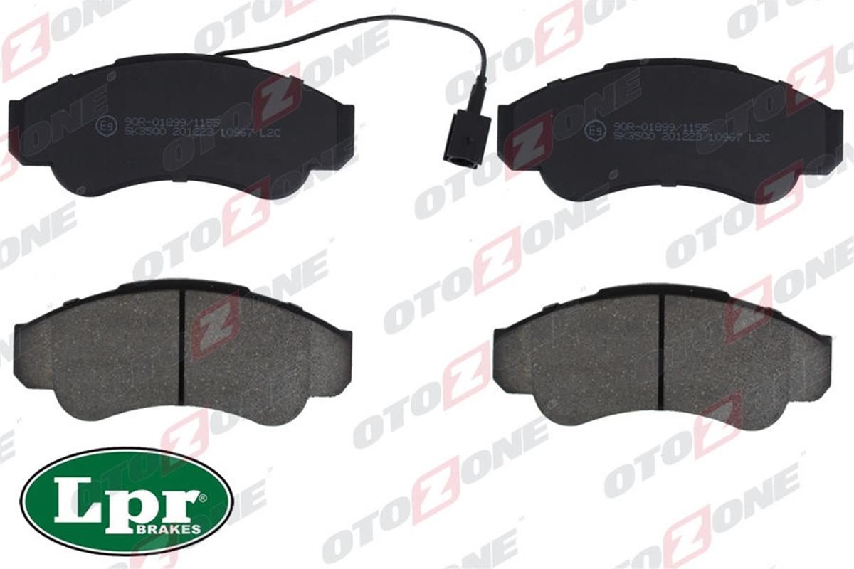 Ön Balata Fişli Ducato 02/06 Boxer 02/06 Jumper 02/06 B.Y Tip 1800 Kg