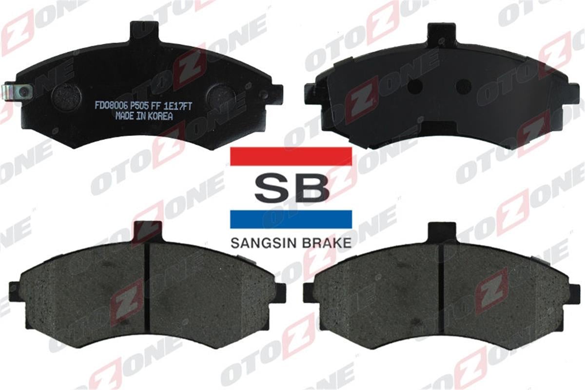 Ön Balata Fişli Elantra 1.6-1.8-2.0 Crdı 00 Matrix 01 Gdb3378