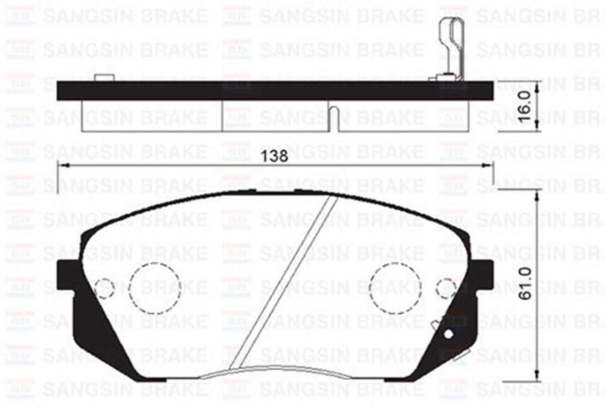 Ön Balata Hyundaı İx35 2.0-2.0 Crdi 10 Carens Iıı 06 Sportage 06 D4ead1b Motor İ