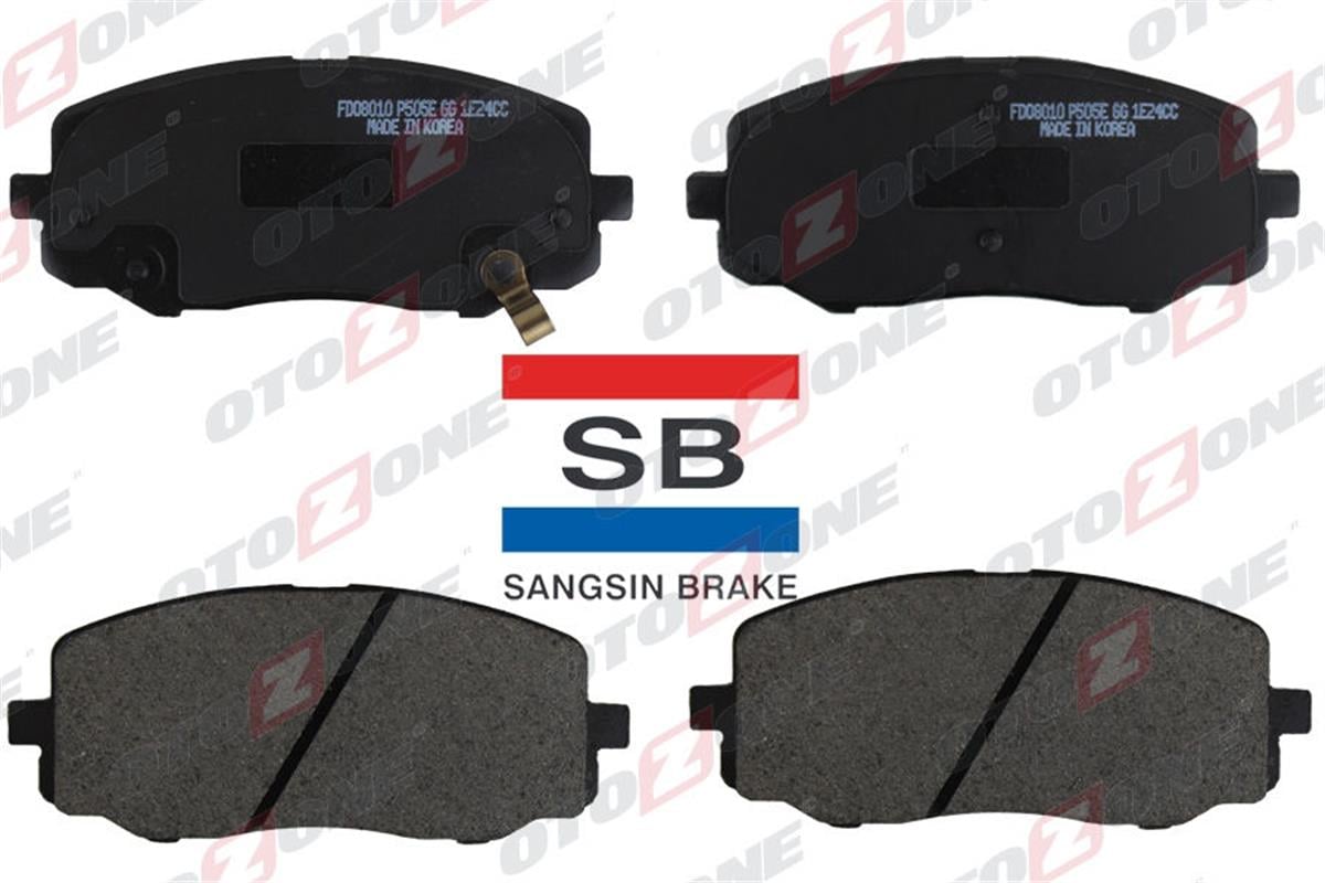 Ön Balata İ20 1.2 09/2008 Esp Siz Araçlar İçin Gdb3510