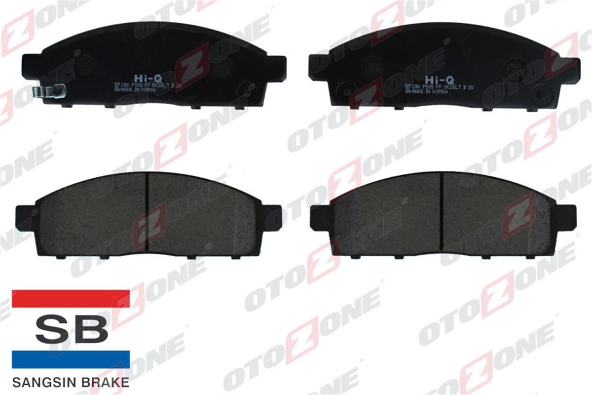 Ön Balata L200 Pick-Up 2.5Dı-D Kbt-Kat 05-10 L200 2.5Dı-D 07-10 Gdb3435