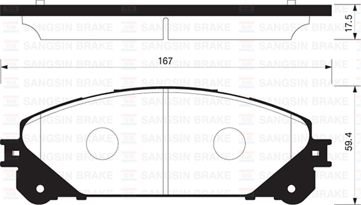 Ön Balata Lexus Rx350-Rx450 10 Toyota Hıghlander 08 Gdb3484