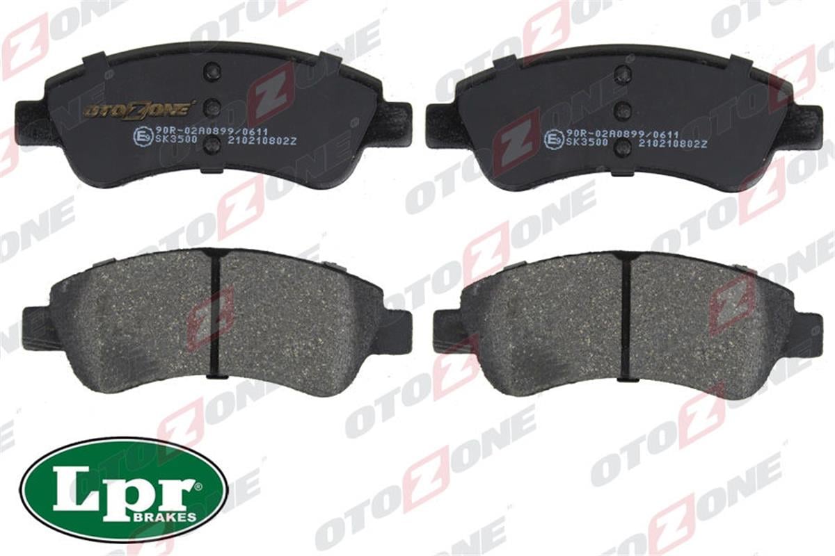 Ön Balata Peugeot 206-207-307-Part-Berl-301 Elyas-C2-C3-C4--Xsara Ym 03 Arka Dis