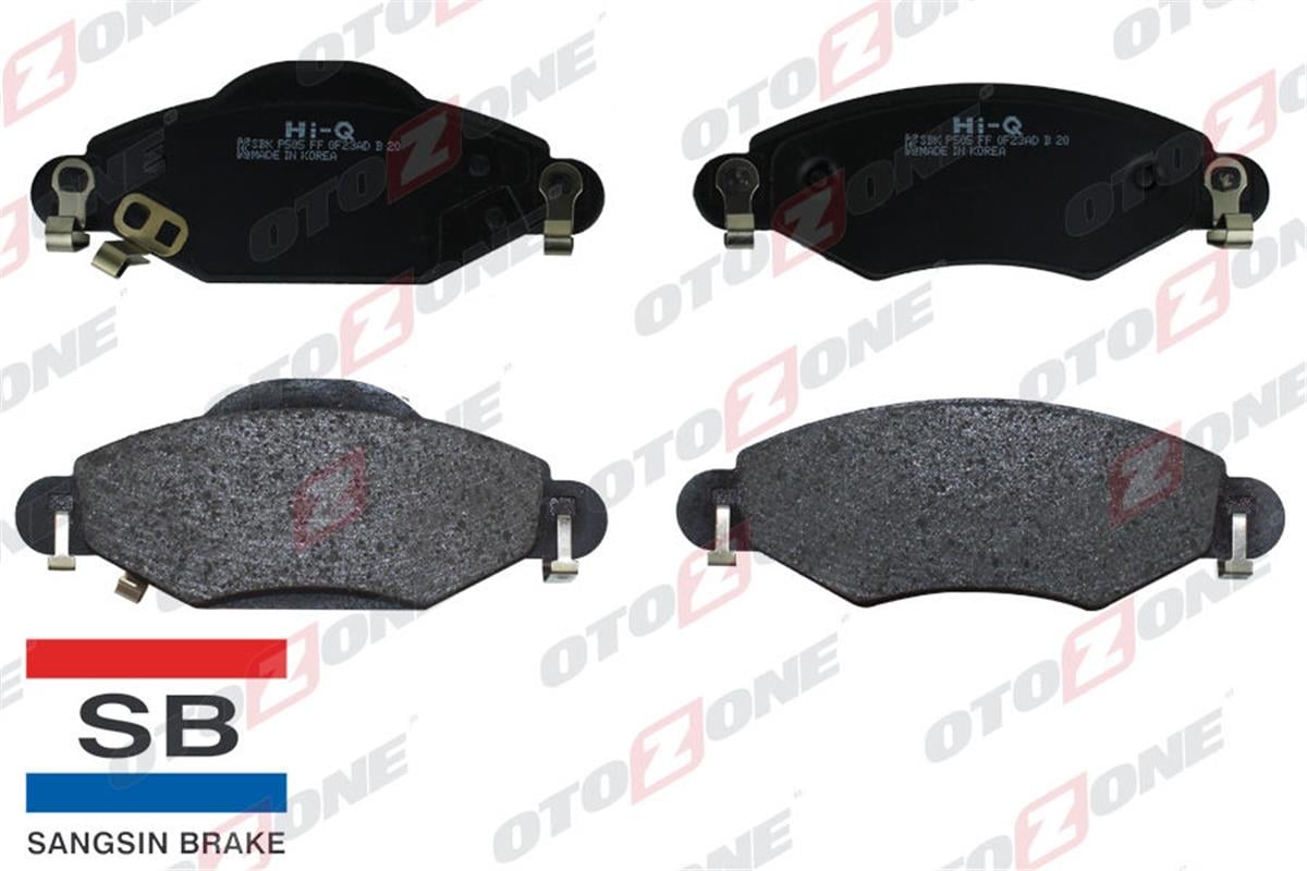 Ön Balata Yarıs 1.0 99 1.4 D4d 01 1.3 1.5 Vvtı Ts 04/2001 Gdb3324
