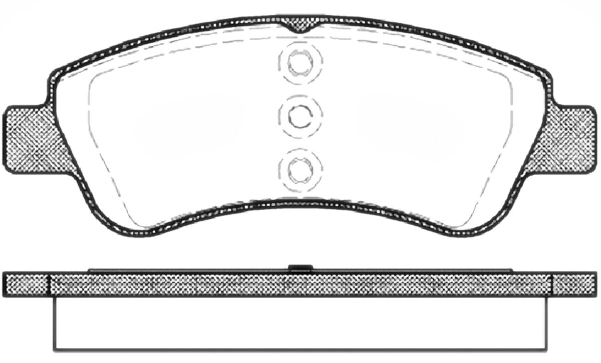 On Fren Dısk Balata Wva 23599 23954 Opel Crossland X  14- Peugeot   207 - 107 1.