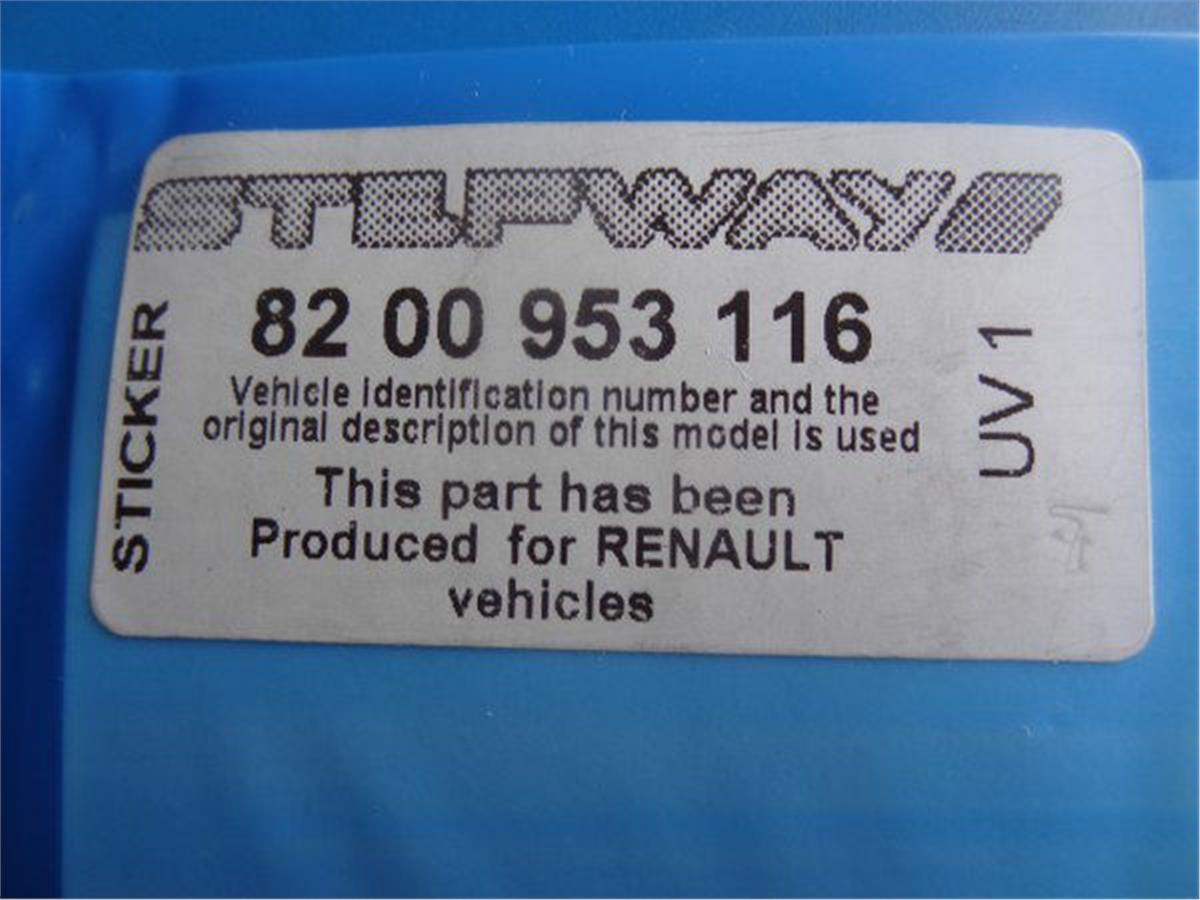 Dacia Sandero Stepway Ön Kapı Yazısı Sağ Yazı 8200953116-990445286R