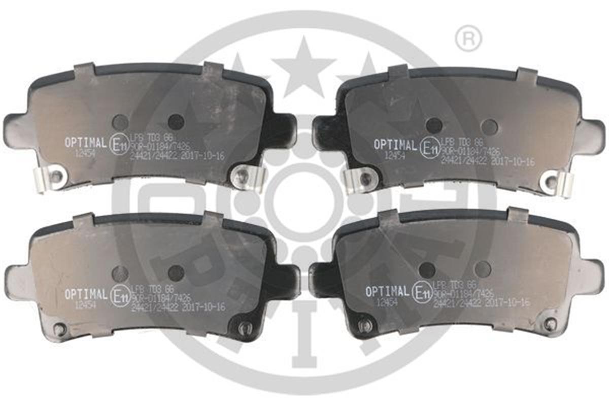 Opel Insignia A Saab 9.5 Arka Fren Balatası 39021482-1605319-13237766-1334