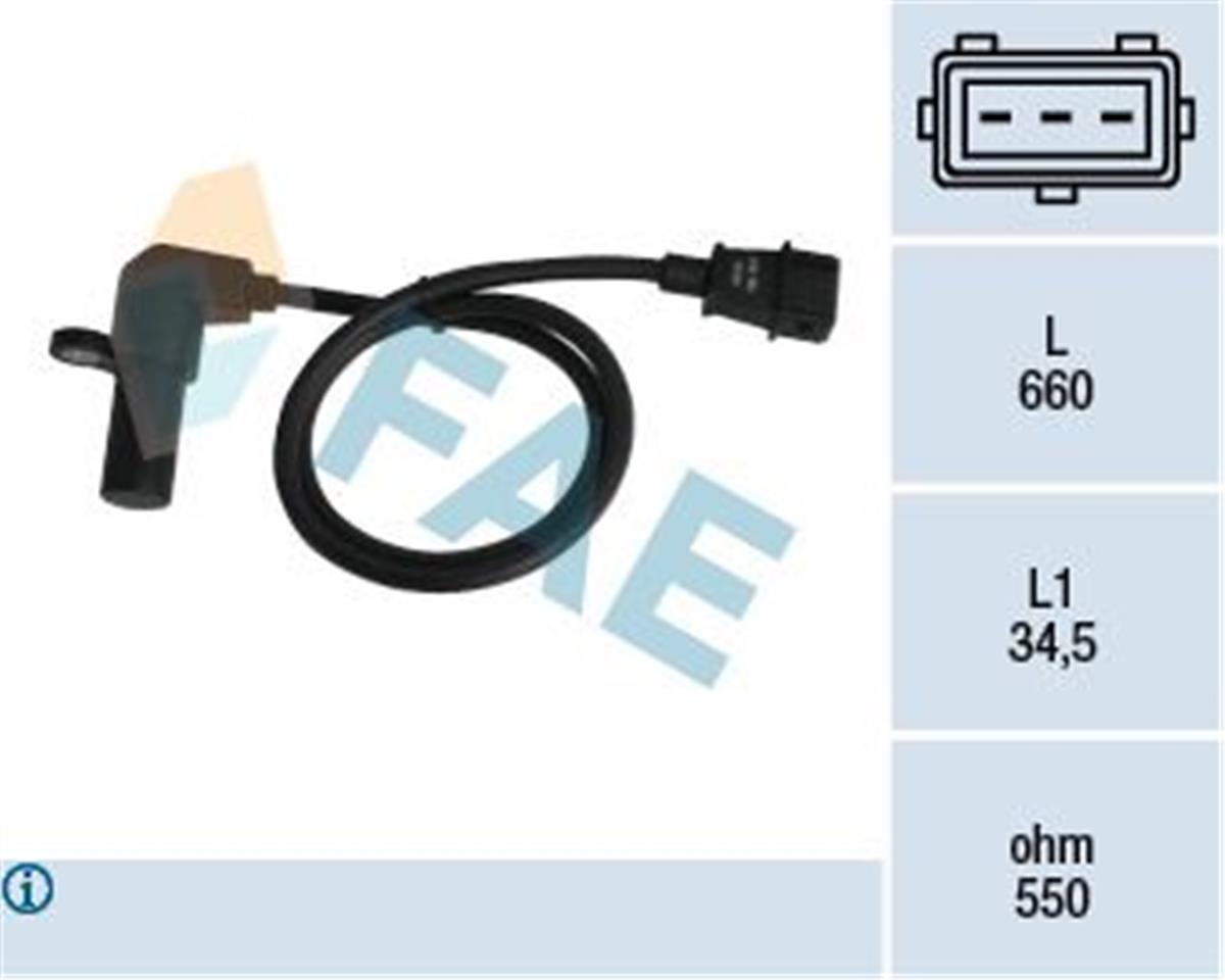 Opel Astra F Corsa B Vectra B Krank Mil Sensörü 90451442-90357491-1238983-6238