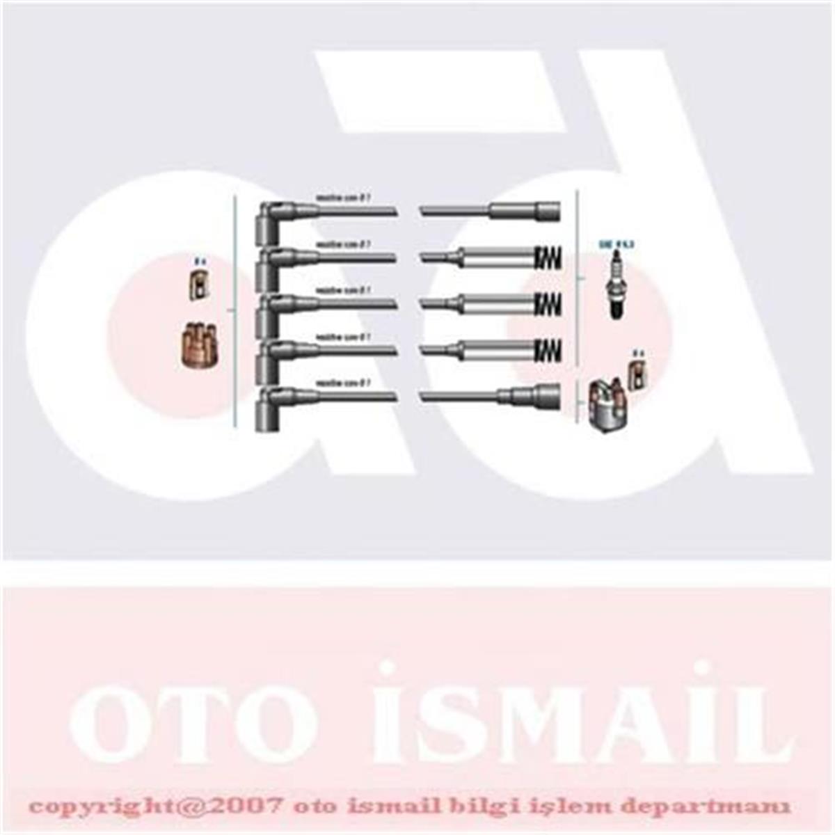 Opel Vectra A 1.8 Ie (1993-1995) Buji Kablo Tk 1612558
