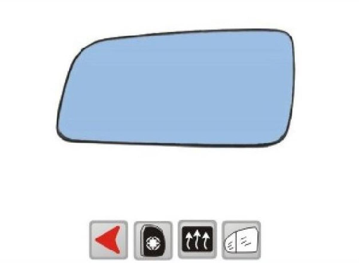 Opel Astra G 98- Dış Dikiz Ayna Camı Sol Isıtmalı Viewmax