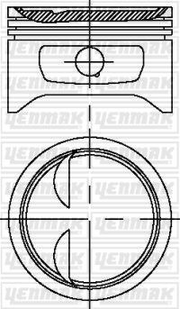 Opel Frontera A Omega 2.4 Motor Piston Segman STD YENMAK
