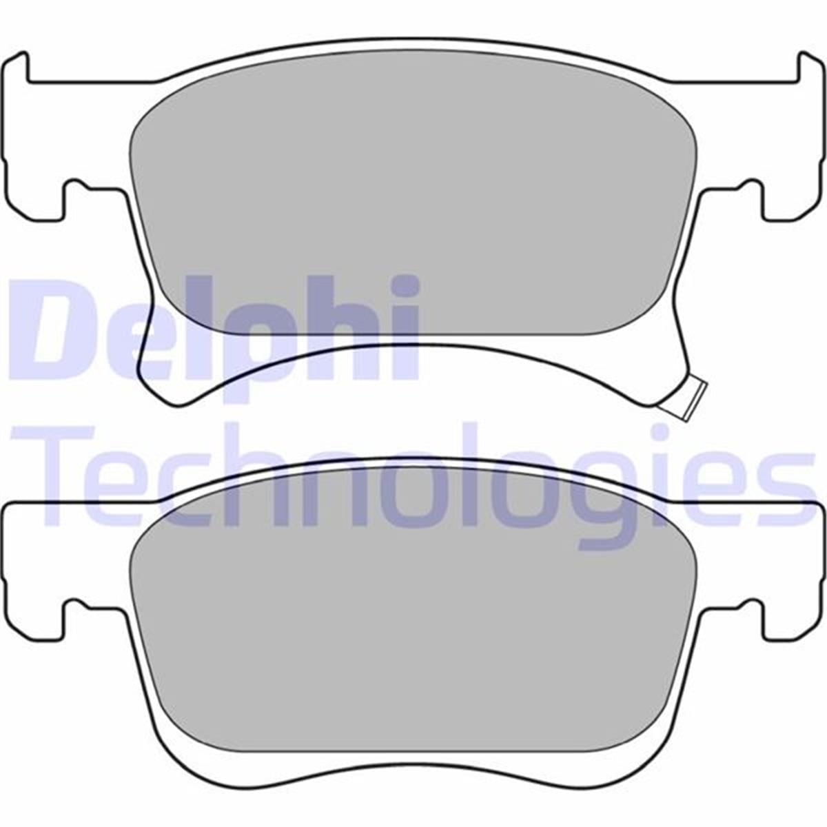 Opel Corsa E 15 Jant Ön Fren Balatası Delphi