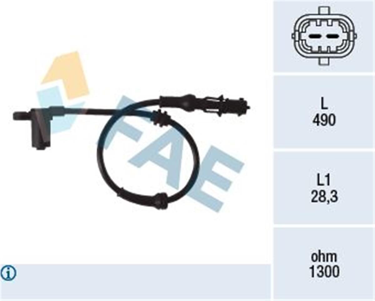Opel Corsa C Meriva Tigra Abs Tekerlek Hız Sensörü 1238236-9115064