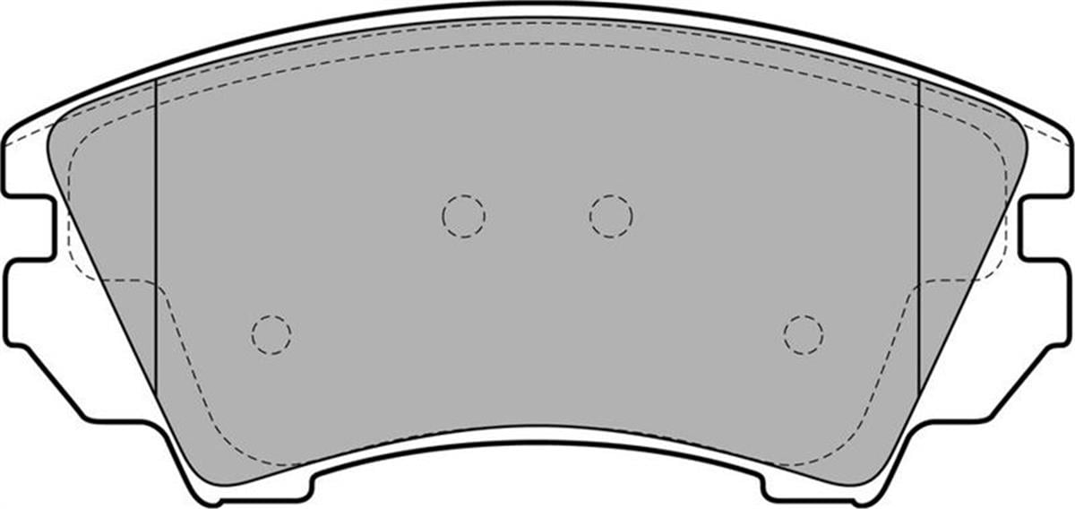 Opel Astra J Insignia Zafira Saab Ön Balata 1605434-95520061-1605317-16808