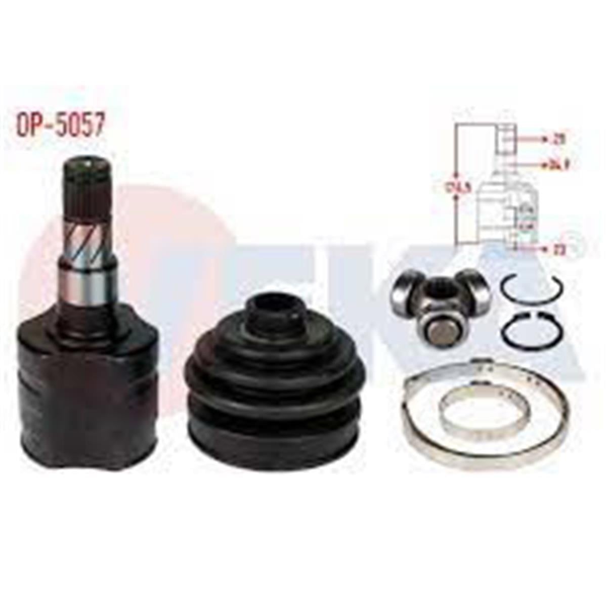 Opel Corsa D 1.3 Cdtı Aks Kafası İç Sağ Veka 1603408