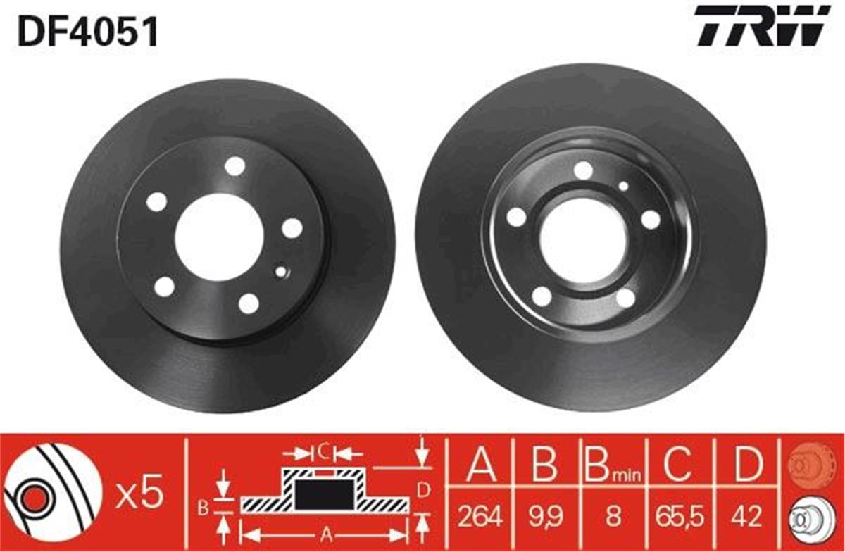 Opel Astra H Combo C (02>) Meriva A-B (03>) Fren Aynası Arka 95526658-569109-9117772-905751