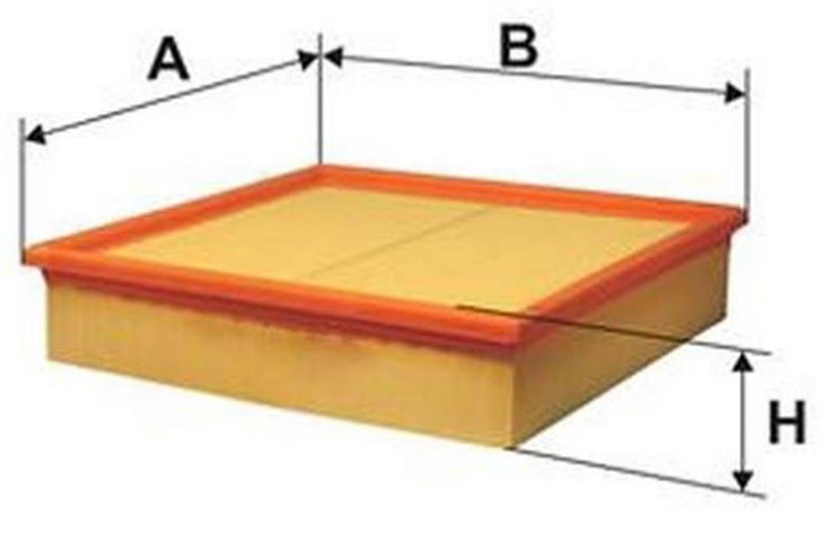 Opel Omega B 2.0 2.2 2.5 2.5Td 2.6 3.0 Hava Filtresi Grat 94-03