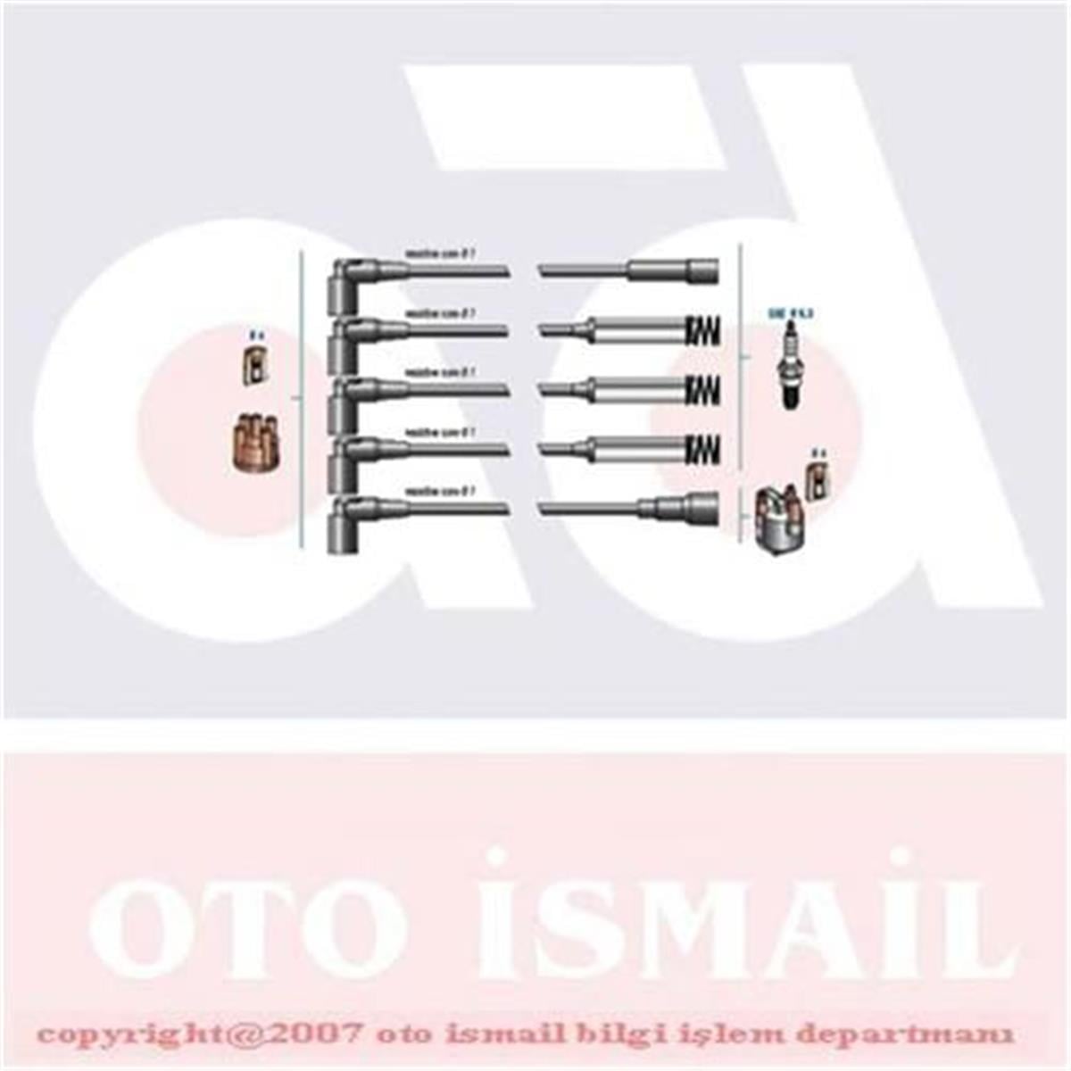 Opel Vectra A 1.8 Ie (1993-1995) Buji Kablo Tk 1612558