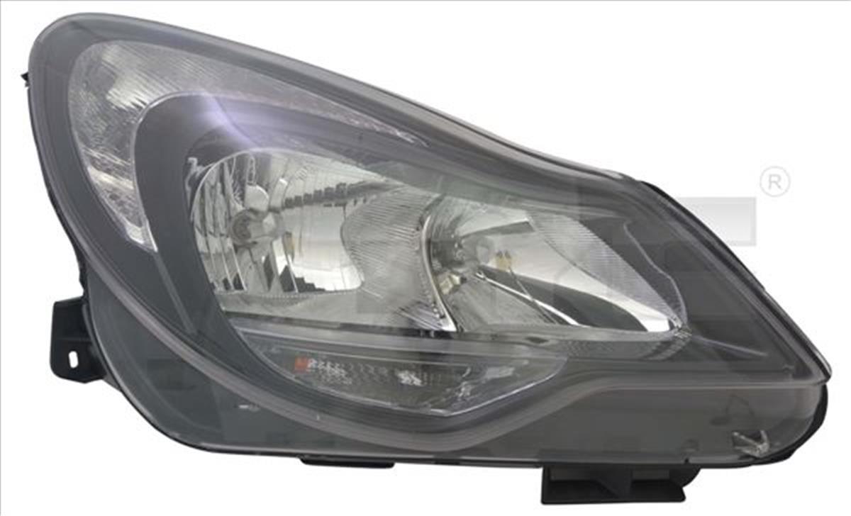 Opel Corsa D Ön Far Sol Depo Siyah (2011 Sonrası) 1216645