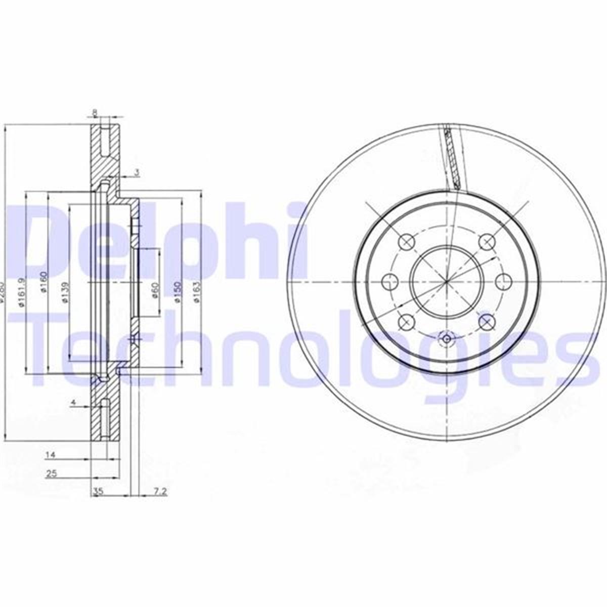 Opel Astra H Meriva Combo Ön Fren Aynası 569007-569006-93181113-9317537