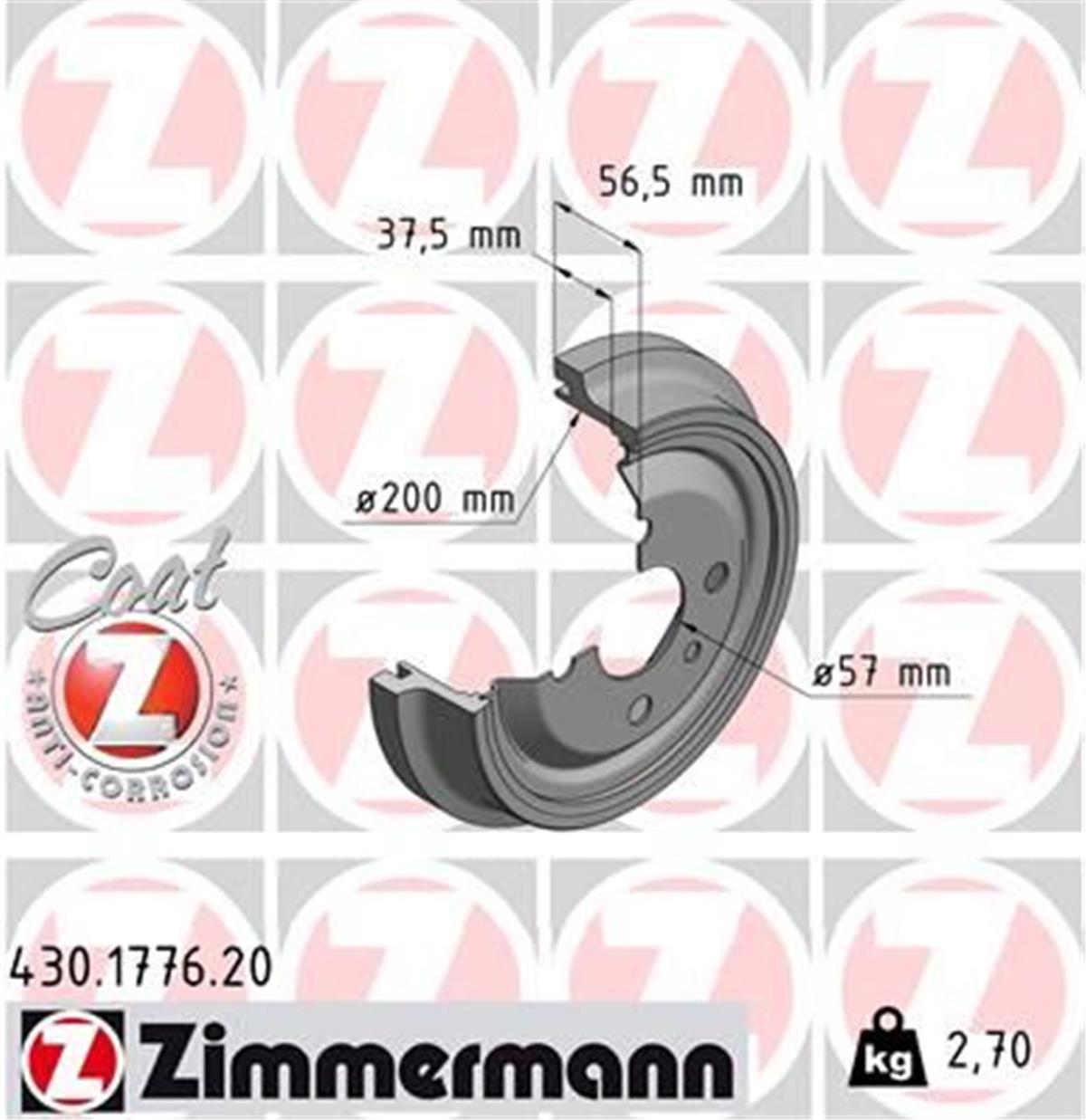 Opel Astra F Kadett Fren Kampanası Arka 568053-568058-90086194-9019391