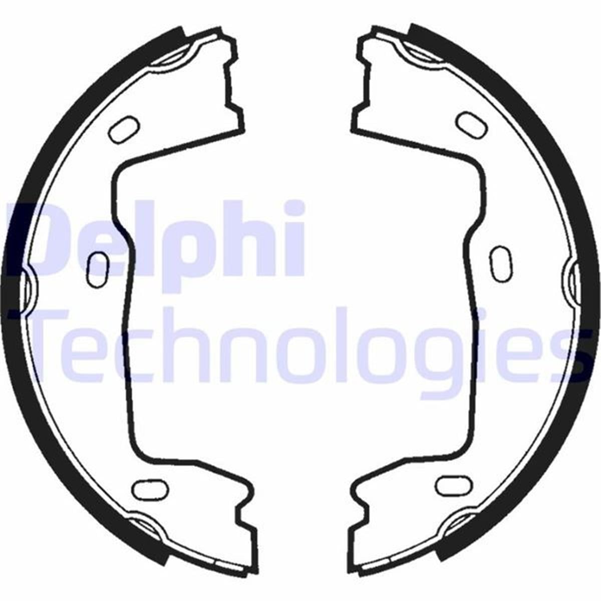 Opel Vectra A/B Astra F El Fren Balatası Delphi (25X160mm, 95->)