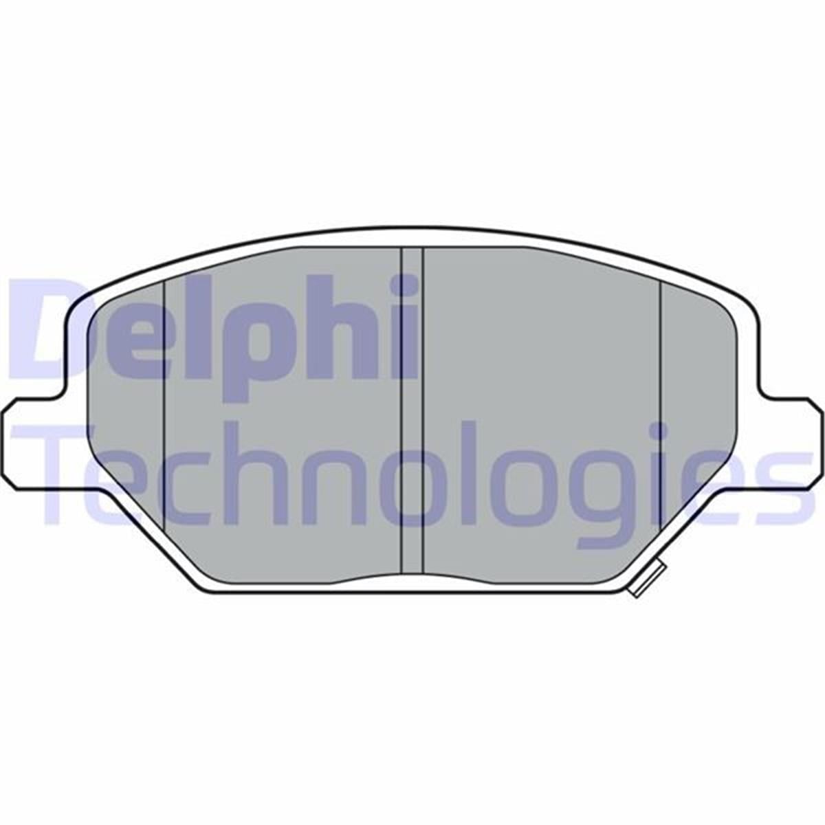 Opel Insignia 2017-> Ön Arka Fren Balatası Delphi
