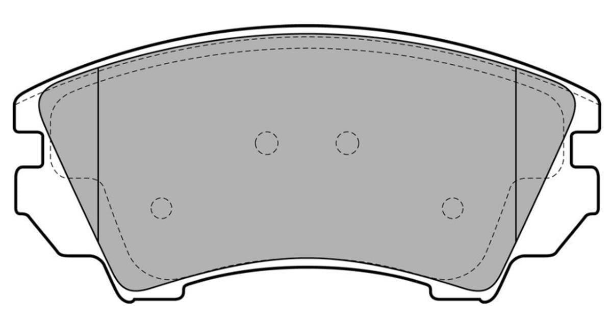 Opel Insignia Saab 9-5 Fren Balatası Delphi 141Mm (2008-2017)