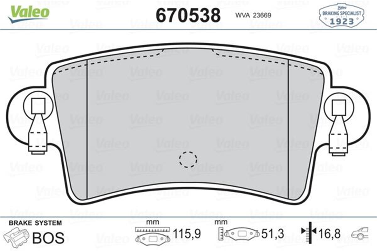 Renault Master 2 Opel Movano A Arka Fren Balatası 7701206763-4403467-7485114491