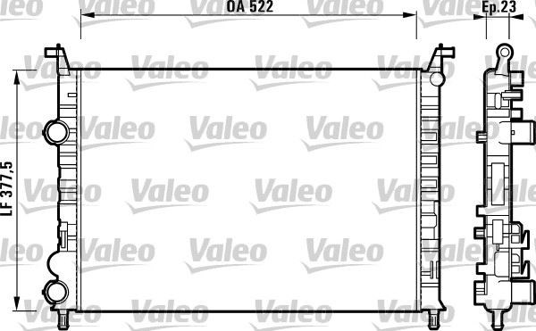 Fiat Palio Albea Radyatör 1.2-1.6 Manuel Klimasız