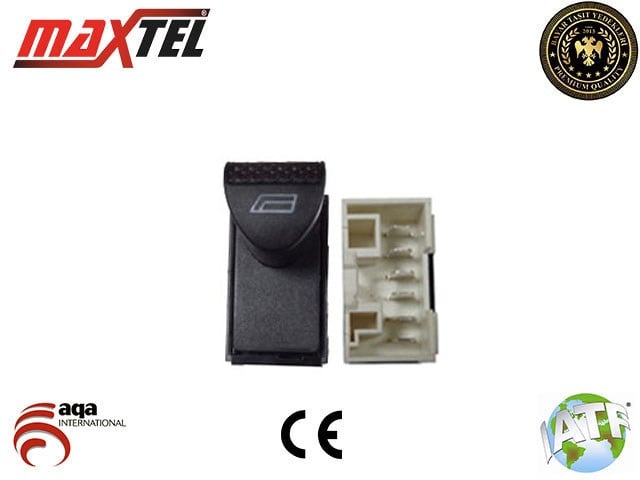 Fiat Palio Albea Ön Sol Dış Cam Kaldırma Anahtarı MAXTEL