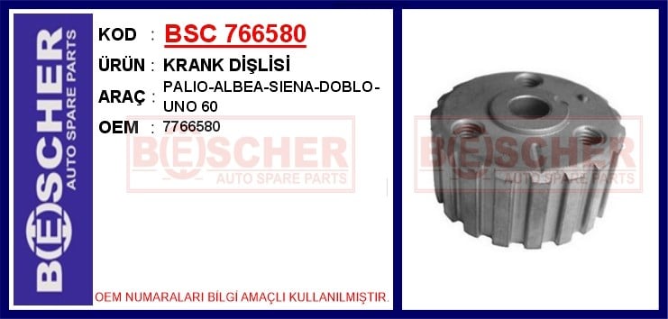 Fiat Palio Krank Dişlisi BESCHER