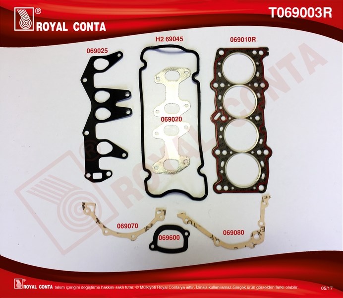 Fiat Palio Motor Takım Conta Süper 1.2 8V EM ROYAL