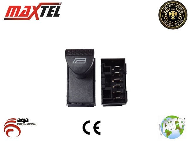 Fiat Palio Albea Ön Sol İç Cam Kaldırma Anahtarı MAXTEL