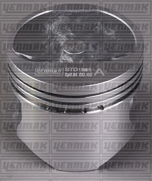 Fiat Palio Piston Segman 1.4 8V STD 80.50 Çap YENMAK