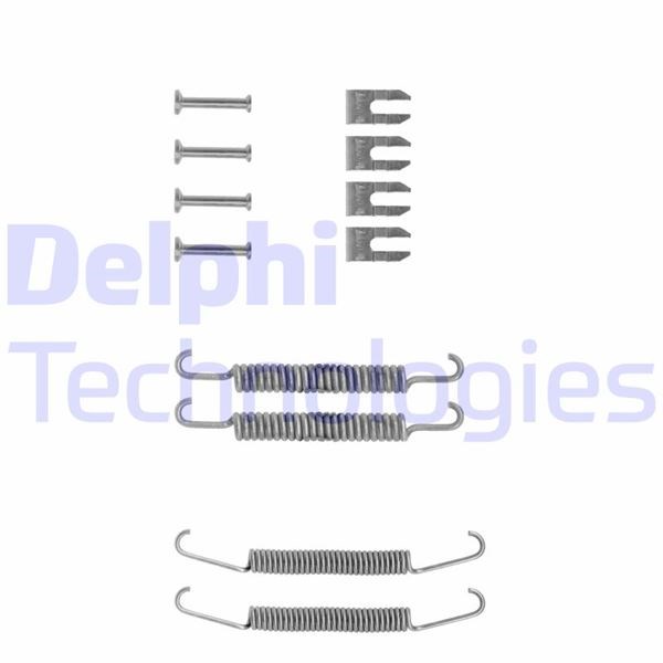 Fiat Panda Arka Fren Pabuç Montaj Takımı DELPHI