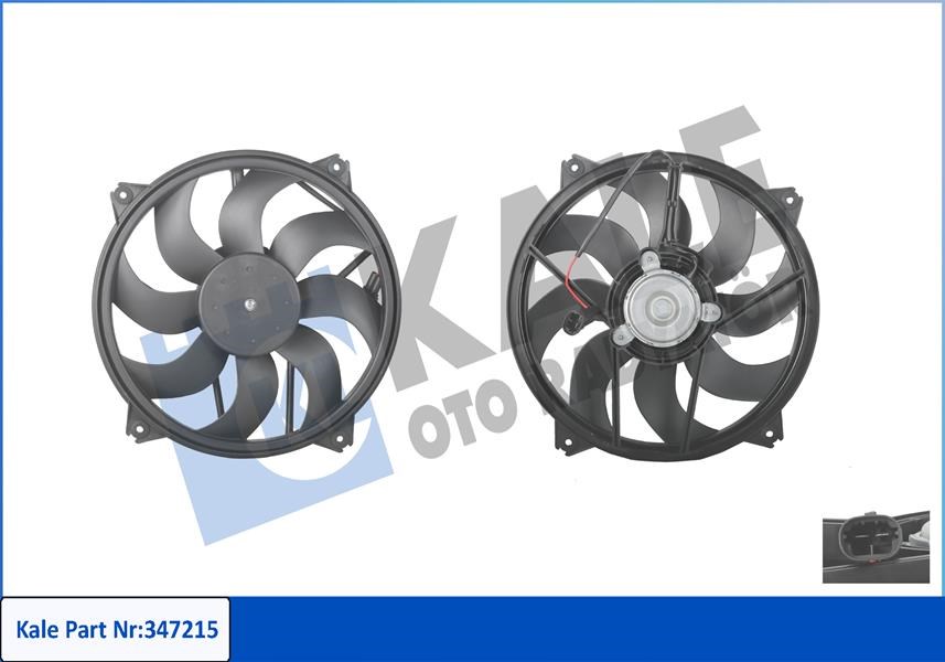 Peugeot Partner Berlingo Jumpy Fan Motoru KALE-RADYATOR