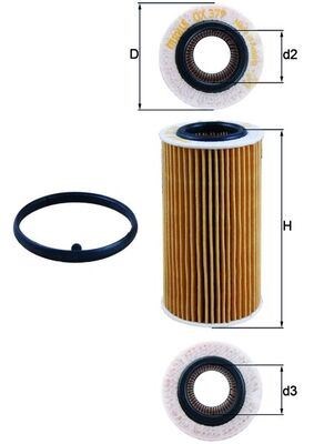 Volkswagen Passat-Jetta III-Golf V, Seat Toledo III-Octavia-Leon-Altea-Altea... MAHLE