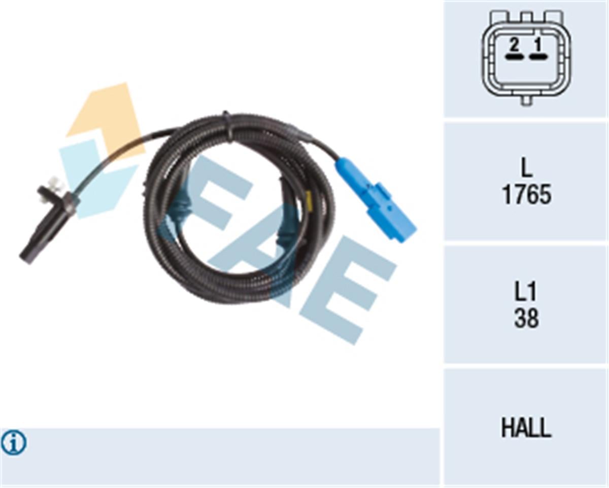 Peugeot P508 (2010>) Abs Devir Sensörü Arka